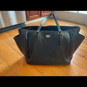 Black Coach Tote Bag
